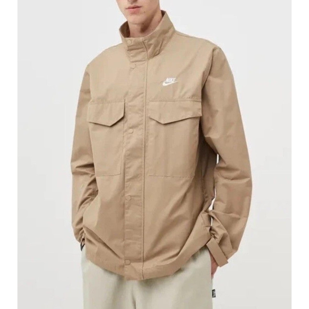 Nike Men's Tan Casual Field Jacket